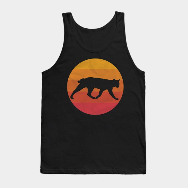 Vintage Wild Cat Tank Top by ChadPill